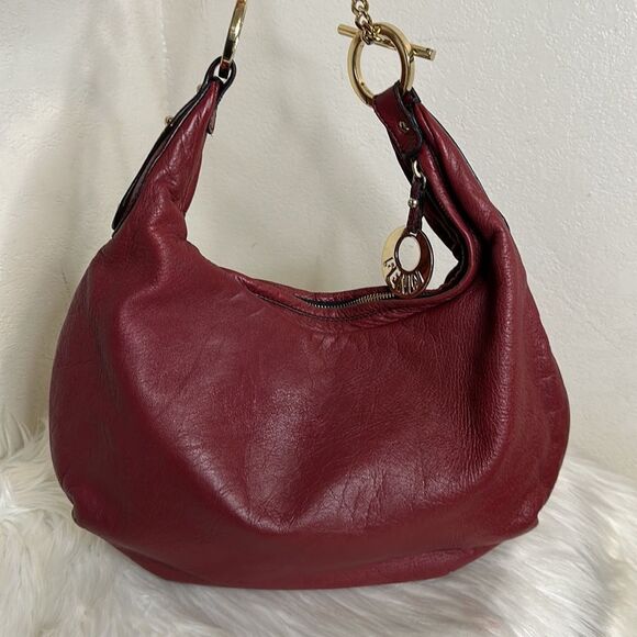 💯Authentic Fendi Hobo Leather Bag🍀 - Picture 7 of 15